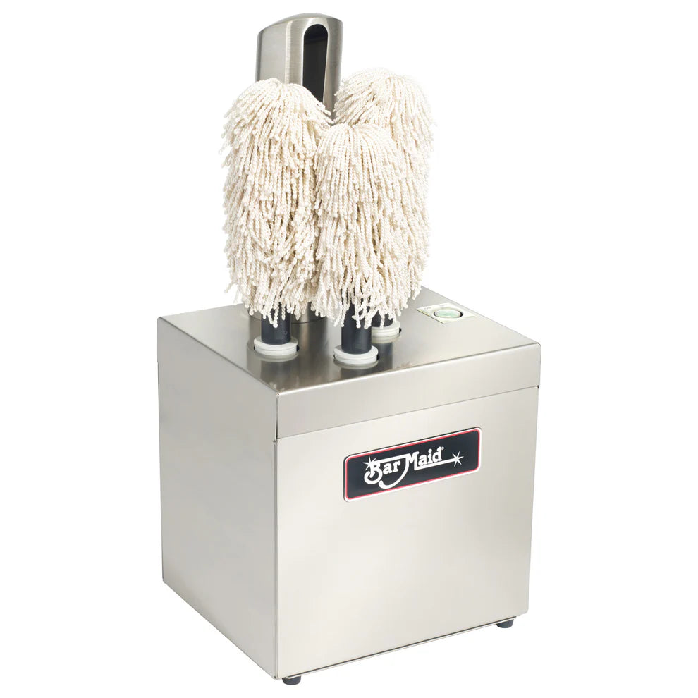 Winco GP-3MINI/CE, 3 Heads, 290 Glass/Hr, 110/220V Glass Polisher