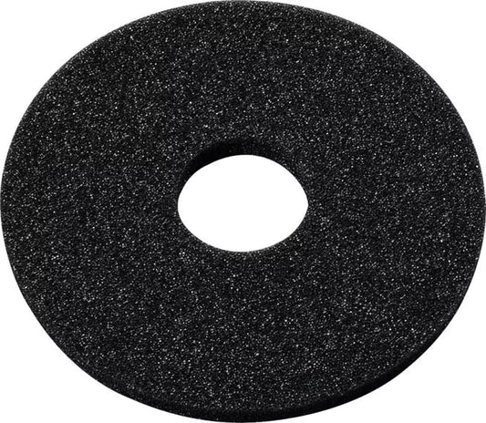 Black Replacement Sponges for 3 Tier Glass Rimmer Unit, 5-1/2 Inch Diameter, GR09RS03, 12/case