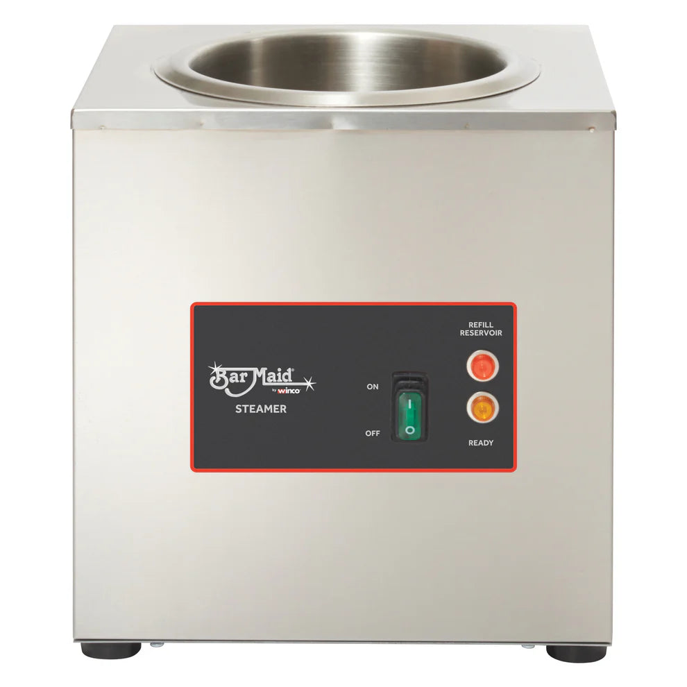 Winco GSS-04-I/GSS-04, 110V/220V Bar Maid Electric Glass Steamer