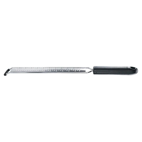 Winco GT-204, S/S Zester, Grater w/Soft Grip Hdl & Anti-slip Feet, EA