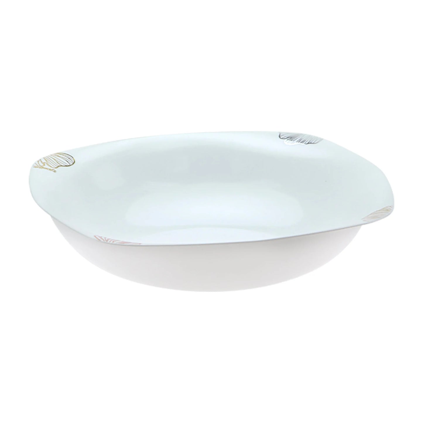 Retro 16oz bowl in Gold, Silver, Rose Gold, and Black finishes, designed for serving soups, salads, or snacks at weddings, upscale events, or elegant gatherings.