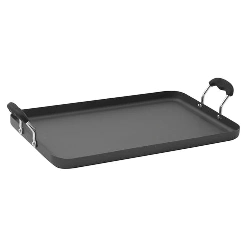 Winco HAG-2012, 19-5/8" x 12-1/4" Hard Anodized Alu Griddle, EA