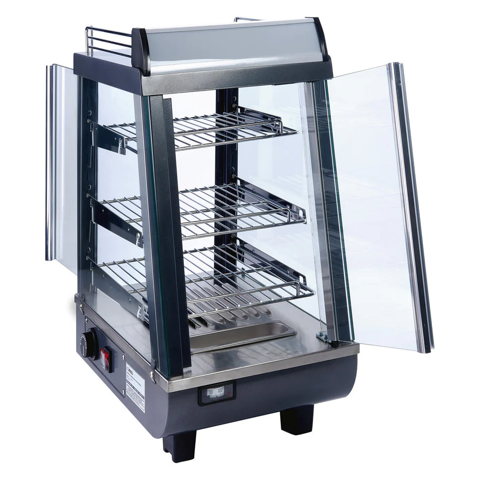 Winco HDM-13/26, 120V, 850W/1050W Heated Display Merchandiser