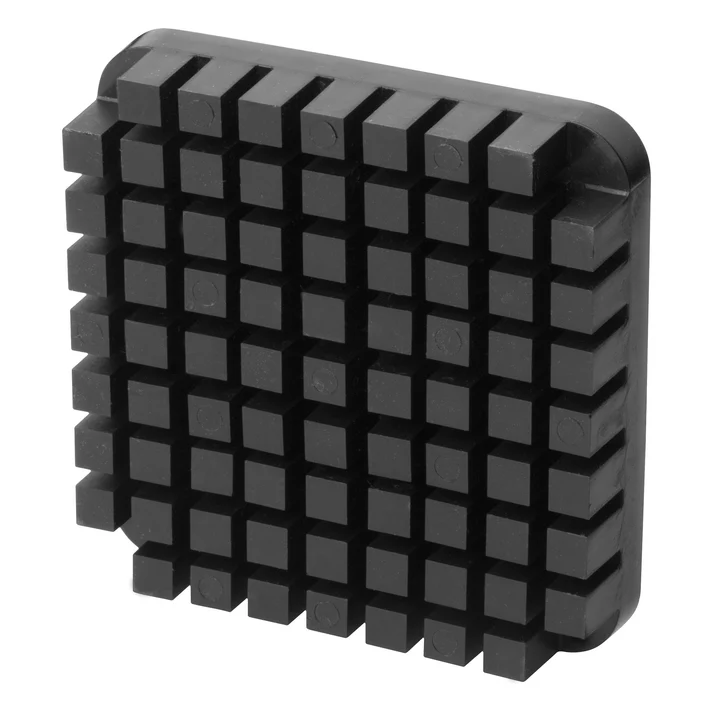 (1/4", 3/8", 1/2") Pusher Block for HFC-250B &amp; HFC-500B 2/Pack this premium quality pusher block is strong enough to push food through the blade while keeping your hands away from food. Since even the most reliable pieces can get damaged from extensive use, keep this replacement pusher block on-hand to ensure that your quick slice fry cutter is always in excellent working condition.