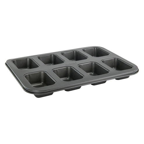 Winco HLF-8MN, 8-Cup Non-stick, Carbon Steel Mini Loaf Pan, EA