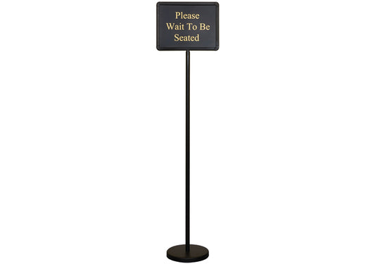 Winco HTS-60K 60" Hostess Sign w/15 Message Variations