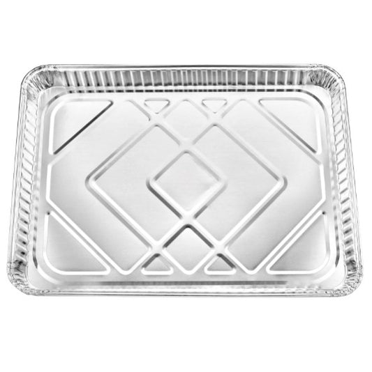 Durable aluminum half-size cookie sheet for baking, roasting, and more. Commercial-grade, rust-resistant, and warp-proof for even heat distribution. Perfect for home bakers and professional chefs.