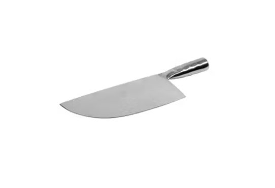 Stainless steel rocking cleaver