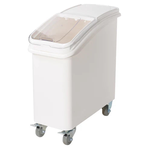 Winco IB-21/IB-27, 21 & 27gal Ingredient Bin w/Brake Casters and Scoop