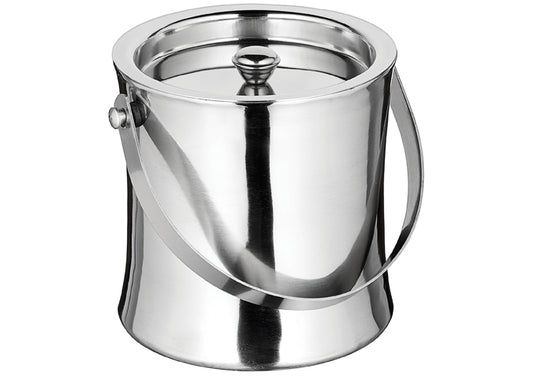 Winco ICB-60 60 oz Stainless Steel Double-Wall Ice Bucket