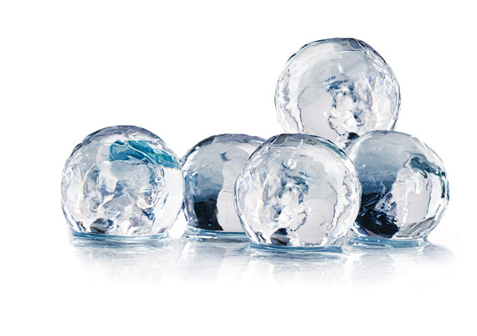 Winco ICCP-6W 6 compartments White Plastic Ice cube tray