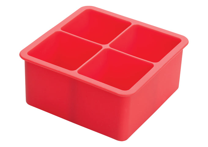 Winco ICCT-4R 4 compartments Ice cube tray