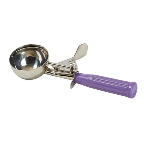 Winco ICD-10P to 20P, 10-20 Purple Allergen Free Ice Cream Disher, EA