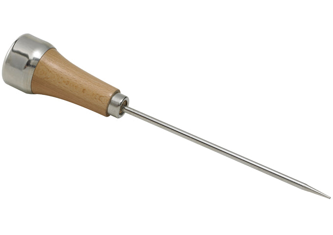 Winco ICH-1 Tempered Steel Ice Pick, Wooden Hdl