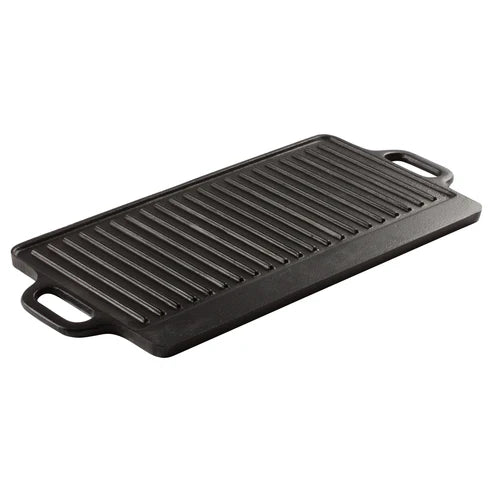 Winco IGD-2095, 20" x 9.5" Cast Iron Reversible Griddle/Grill, EA