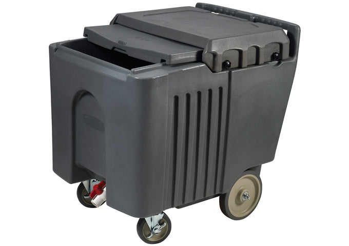 Winco IIC-29 125Lb Capacity Ice Caddy w/Sliding Cover, Insulated