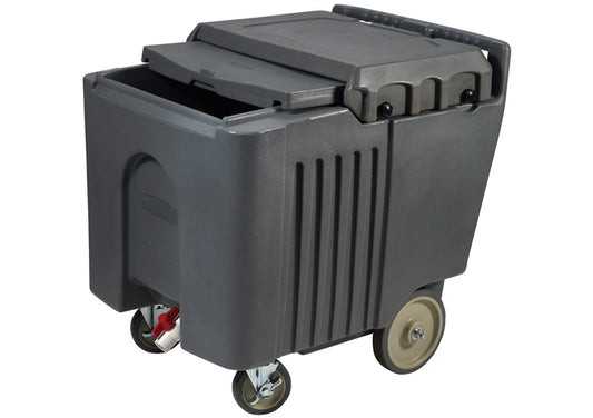 Winco IIC-29 125Lb Capacity Ice Caddy w/Sliding Cover, Insulated