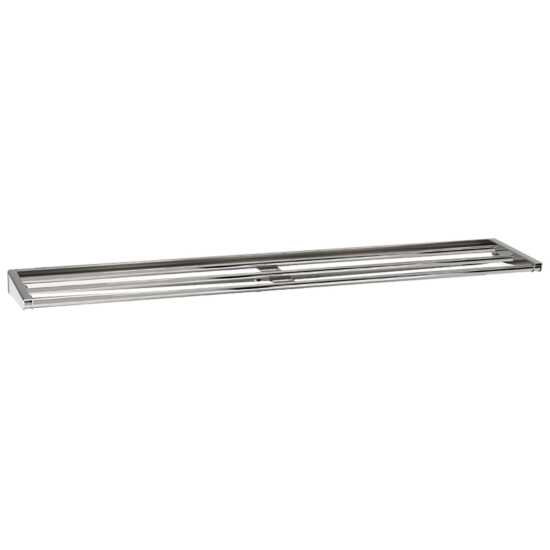 The Coldline CTS-48 is a 48-inch stainless steel single tray slide for refrigerated self-service buffet tables, facilitating easy access to trays and ensuring a smooth, organized buffet service.