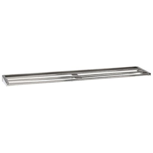 Coldline CTS-60 60" stainless steel single tray slide designed for refrigerated self-service buffet tables, providing a durable and convenient surface for customers to slide trays along while selecting chilled food items; ideal for cafeterias, delis, and buffet stations.