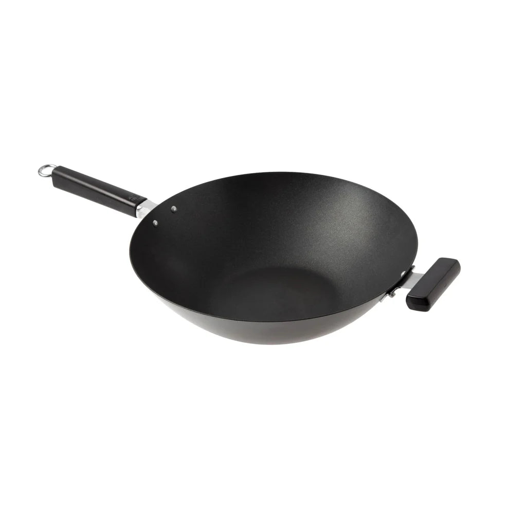 Winco J22-0040, Joyce Chen 14" Pro Carbon Steel Ceramic Nonstick Flat Wok