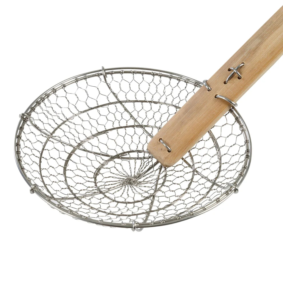 Winco J30-0036/J30-0037, 5" & 7" Joyce Chen Stainless Steel Spider Strainer