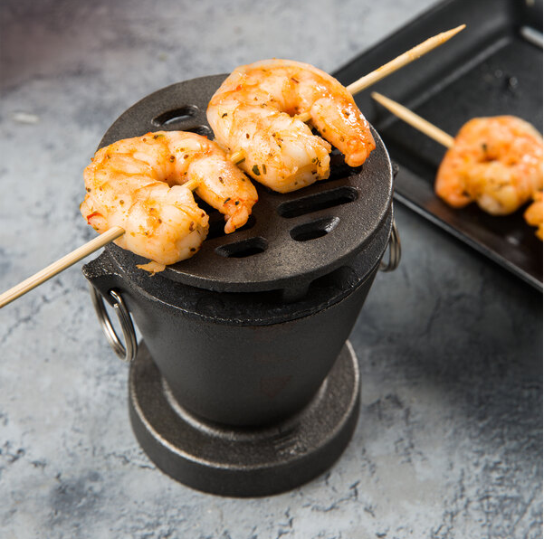 heavy-duty hibachi grill