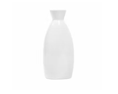 white sake bottle