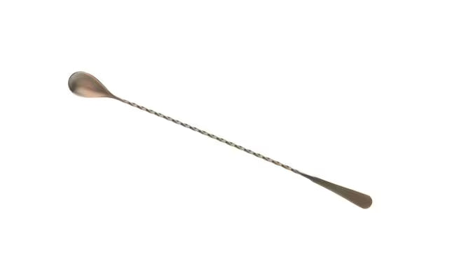 Antique Copper Japanese Style Bar Spoon 13 1/16 inches, M37010ACP, 12/case