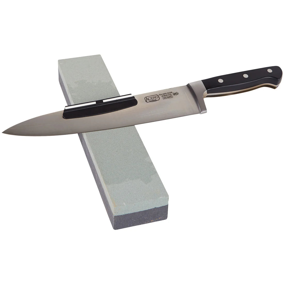 Winco K-4G, Sharpening guide w/ ceramic inserts, EA