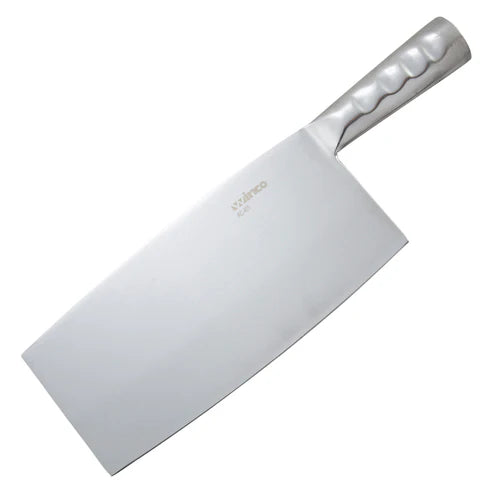 Winco KC-401, 8-1/4" x 3-15/16" Blade Steel Hdl Chinese Cleaver, EA