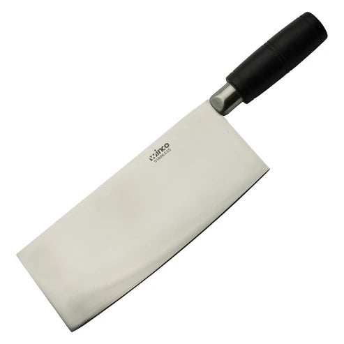 Winco KC-601, 8" Blade POM Hdl Chinese Cleaver, EA