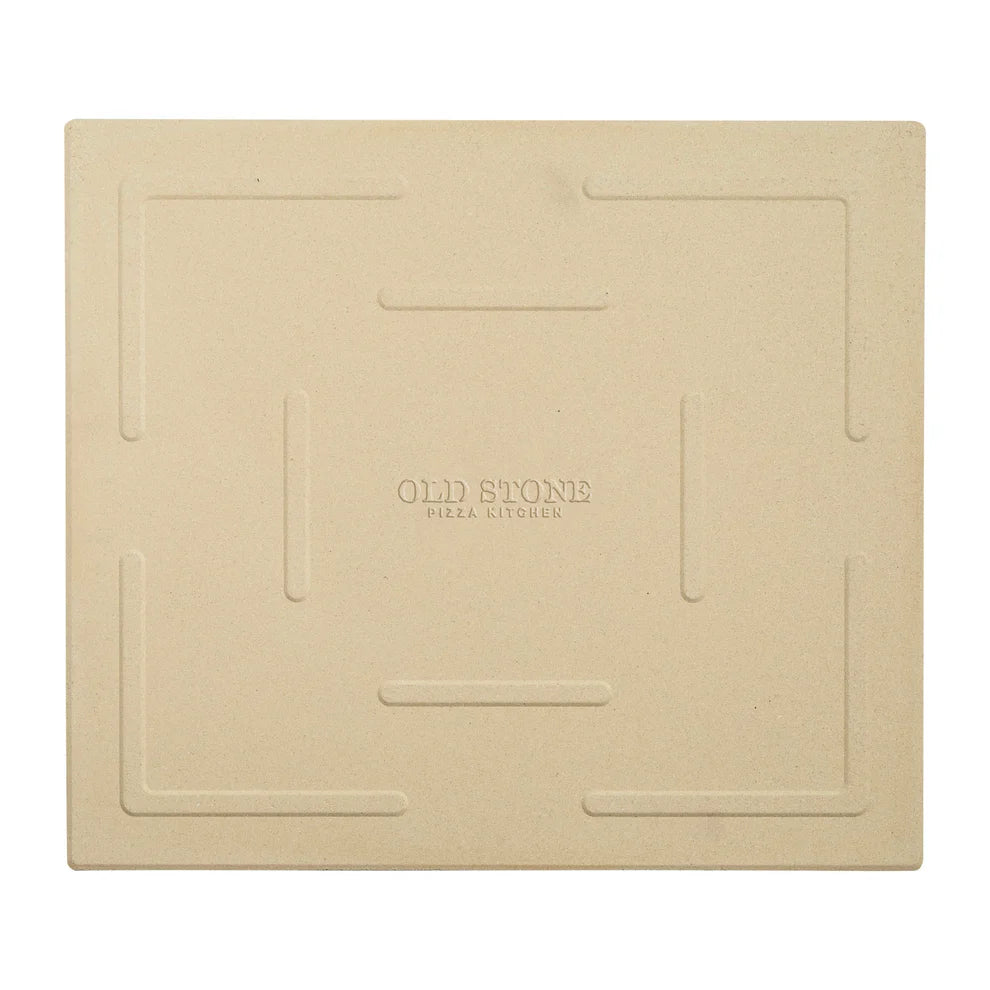 Winco KCH-08411/KCH-09011, Round/Rect 16", Beige Old Stone Cordierite Pizza Stone