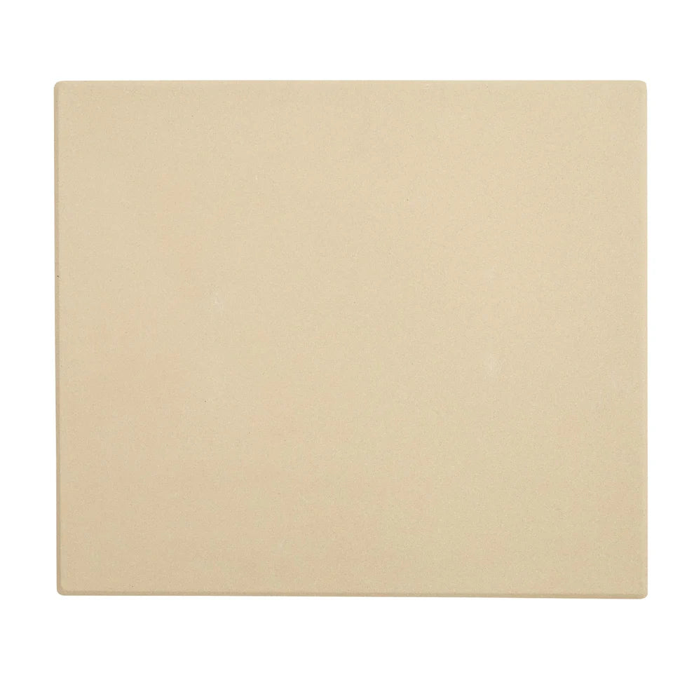 Winco KCH-08411/KCH-09011, Round/Rect 16", Beige Old Stone Cordierite Pizza Stone