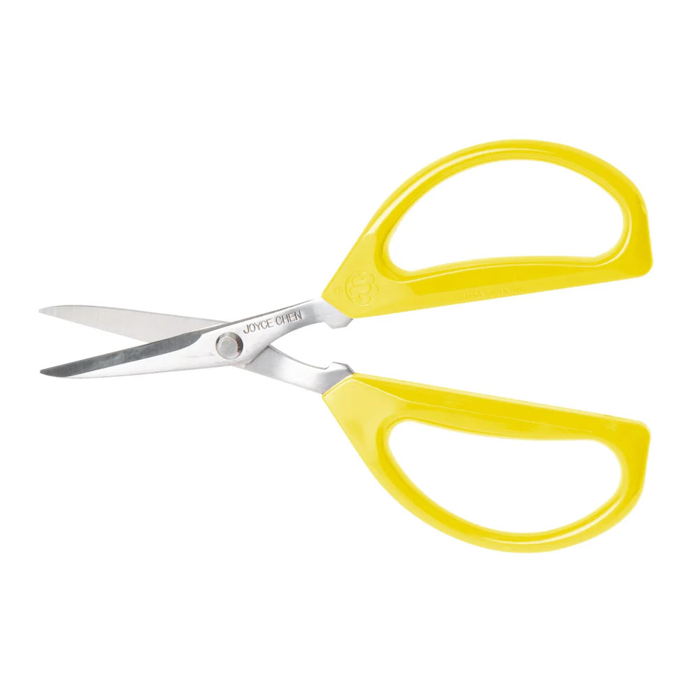 Winco KCHZ09007 to KCHZ09010, 2-Pack, Red/Blue/White/Yellow Handles Joyce Chen Original Unlimited Kitchen Scissors