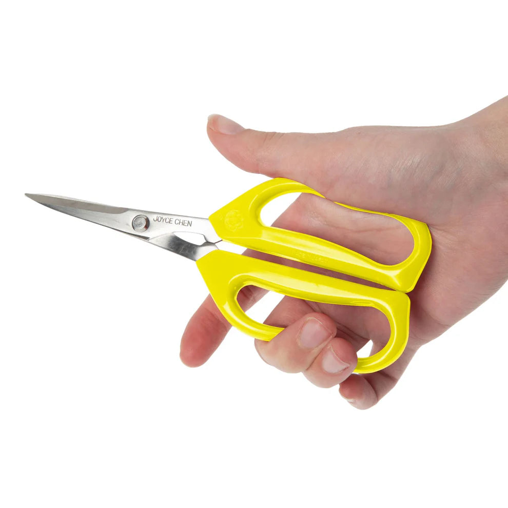 Winco KCHZ09007 to KCHZ09010, 2-Pack, Red/Blue/White/Yellow Handles Joyce Chen Original Unlimited Kitchen Scissors