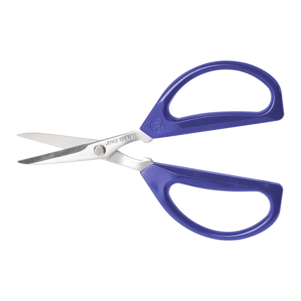 Winco KCHZ09007 to KCHZ09010, 2-Pack, Red/Blue/White/Yellow Handles Joyce Chen Original Unlimited Kitchen Scissors