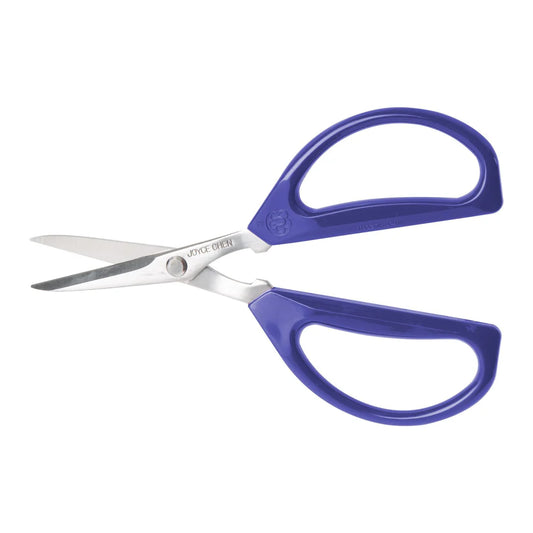 Winco KCHZ09007 to KCHZ09010, 2-Pack, Red/Blue/White/Yellow Handles Joyce Chen Original Unlimited Kitchen Scissors