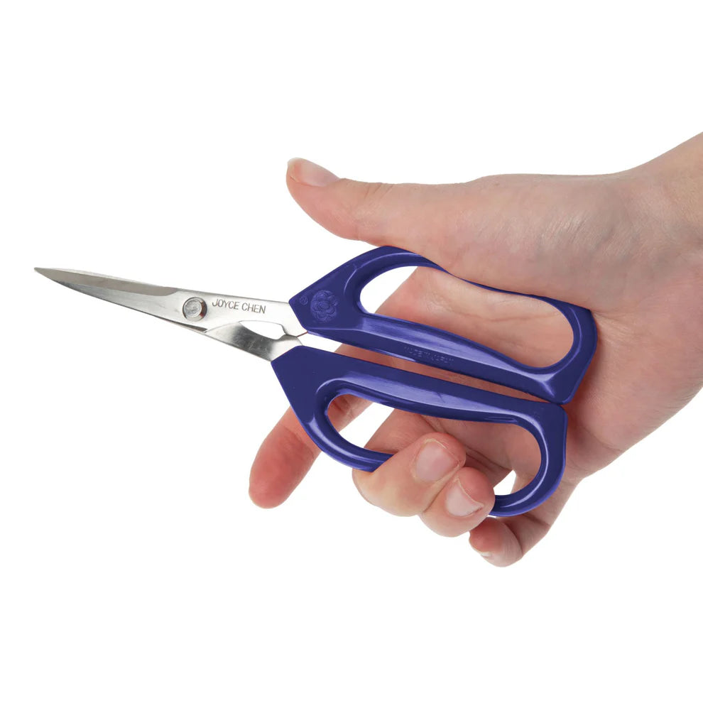 Winco KCHZ09007 to KCHZ09010, 2-Pack, Red/Blue/White/Yellow Handles Joyce Chen Original Unlimited Kitchen Scissors