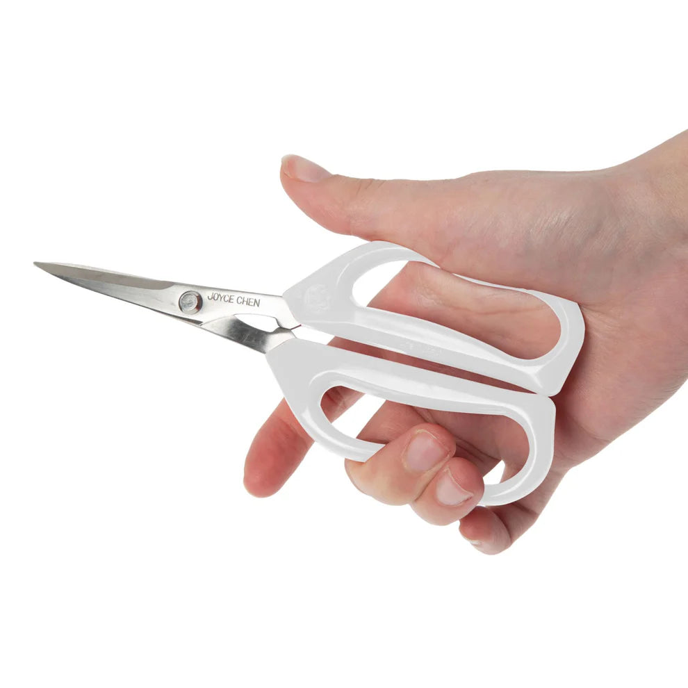 Winco KCHZ09007 to KCHZ09010, 2-Pack, Red/Blue/White/Yellow Handles Joyce Chen Original Unlimited Kitchen Scissors