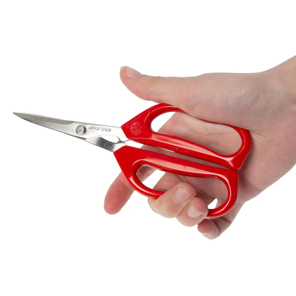 Winco KCHZ09007 to KCHZ09010, 2-Pack, Red/Blue/White/Yellow Handles Joyce Chen Original Unlimited Kitchen Scissors