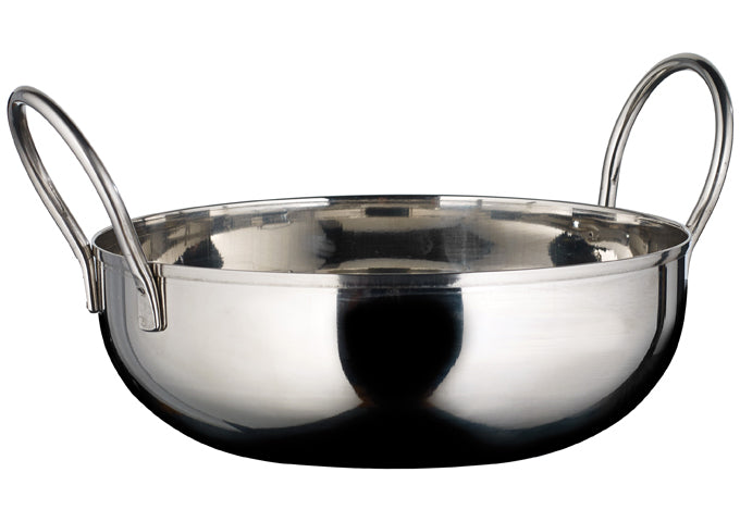 Winco KDB-5 to KB-7 5" to 1.5" 20oz to 40oz SS Kady Bowl with Welded Handles