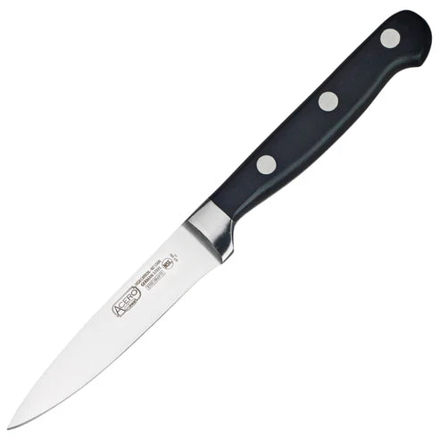 Winco KFP-35, 3.5" Triple Riveted, Full Tang Forged Blade Paring Knife
