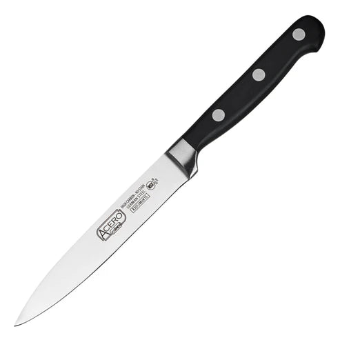 Winco KFP-50, 5" Triple Riveted, Full Tang Forged Blade Utility Knife