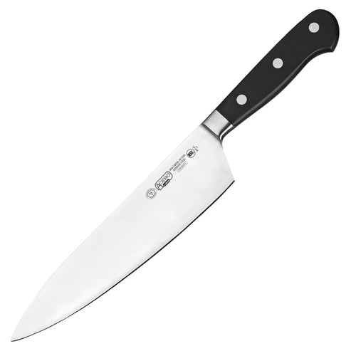 Winco KFP-85, 8" With Short Bolster Chef's Knife, EA