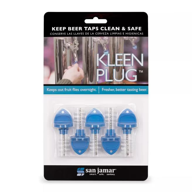 Blue Kleen Plug Blister Pack, 5/pack, KLP200, 12/case