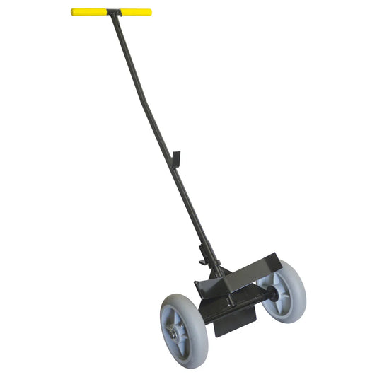 Winco KPC-100, 8" Wheels Steel Frame, Ergonomic Handle Keg Cart
