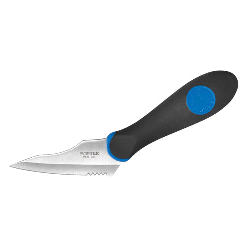 Winco KPR-30, 3-1/2" Blade, Soft Grip, 1 Dozen Utility Knife