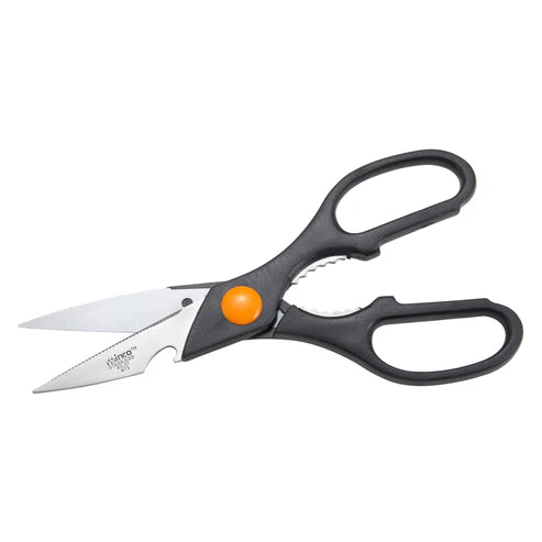Winco KS-01, Stainless Steel Plastic Hdl Kitchen Shears, EA