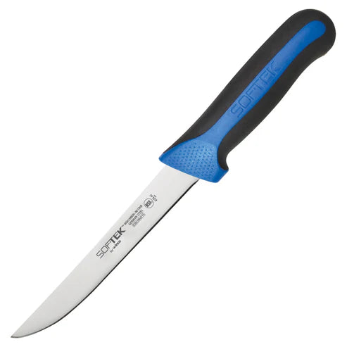 Winco KSTK-62, 6" Boning Knife, Wide, Soft Grip Handle SofTek, EA