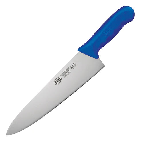 Winco KWP-100-100Y 10" Hdl/Allergen Free Diff. Colors Cook's Knife, EA